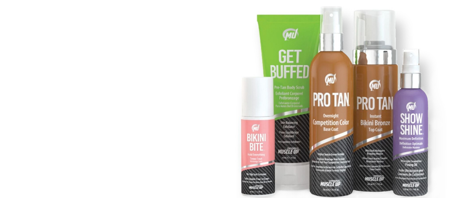 Tanning and skincase products available