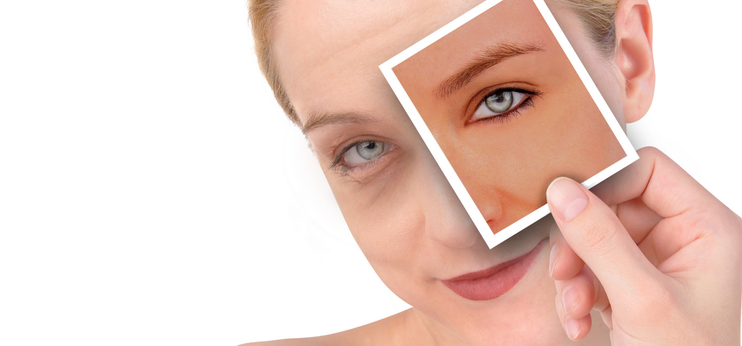 Attractive woman showing target sunbed tan